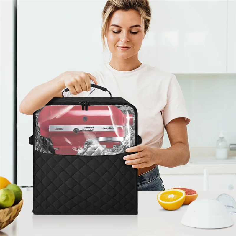 A17F-Stand Mixer Cover For Kitchenaid Mixer-Storage Bag For Kitchen Aid Accessories And Attachments