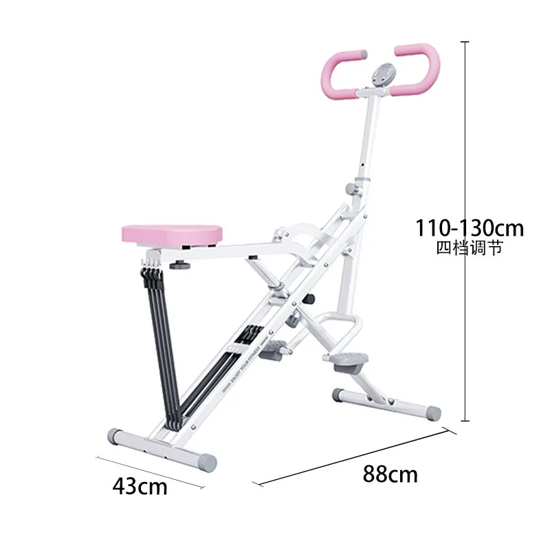 Entrenador de asistencia de sentadillas de alta calidad, silla romana ajustable para montar a caballo, máquina crunch Total para sentadillas de caballo