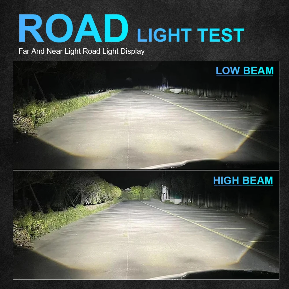NLpearl 2szt 3-calowe soczewki projektora Bi LED do reflektorów Hella 3R G5 6000K Auto Lamp 120W 40000LM Diode Headlamp Car Accessorie — zdjęcie 7