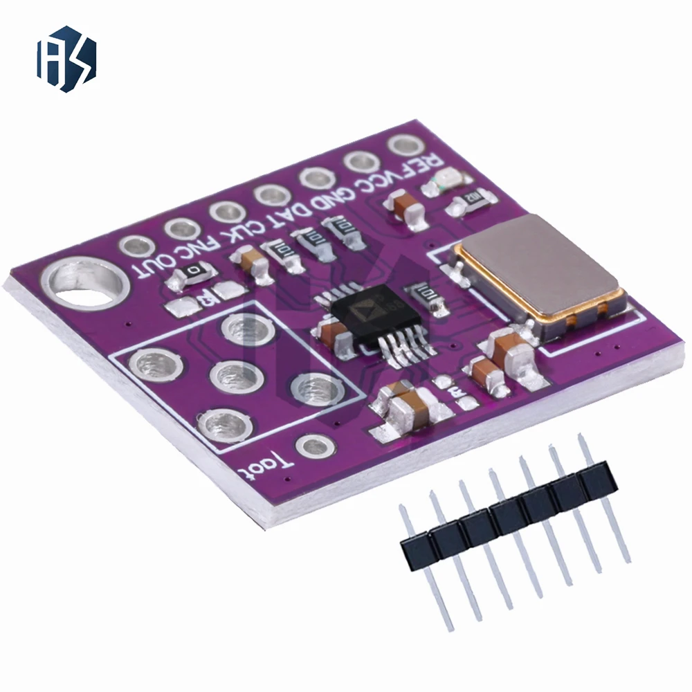 Microprocesador programable AD9833 AD9833BRMZ, módulo generador de señal DDS cuadrado sinusoidal de 0-12,5 MHZ, módulo de interfaz serie
