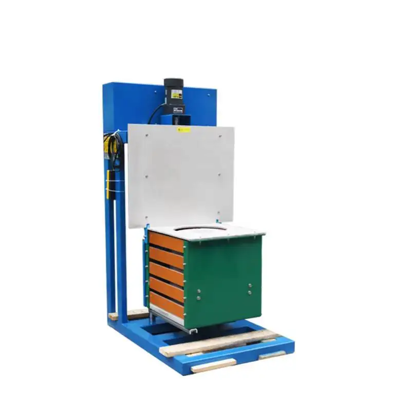 Remote Control Lifting Medium Frequency Induction Scrap Iron Steel Copper Aluminum Metal Small Crucible