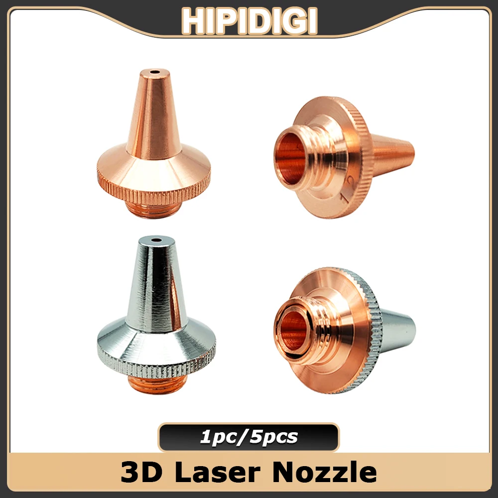 

3D Laser Nozzle M8 D15mm H19mm M6 D11.5 H15.5 Raytools Single & Double Layer for BT240S BM109 BT210S BM111 BM112 Cutting Head