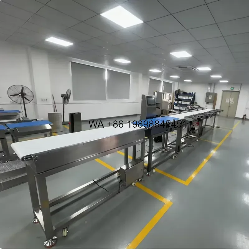Wmwmnu for Aquatic Fish Seafood Weighing Size Sorting Fish Grader High Accuracy IP65 Protection 2-Year Warranty