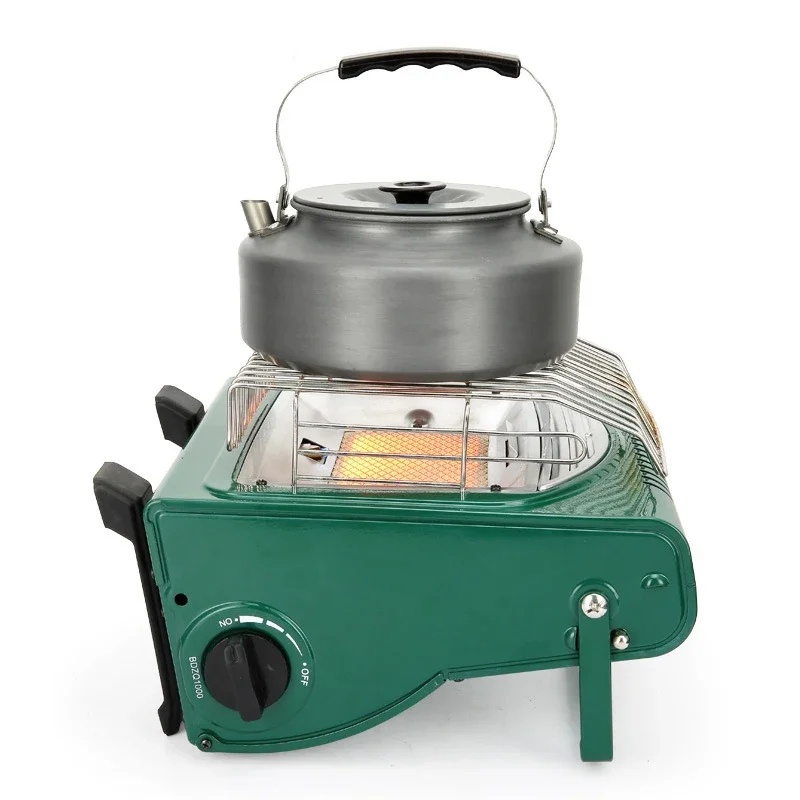 Outdoor Heating Stove Outdoor Windproof Card Stove Cooking Tea and Water Stove Camping Tent Heater Oven Gas Stove