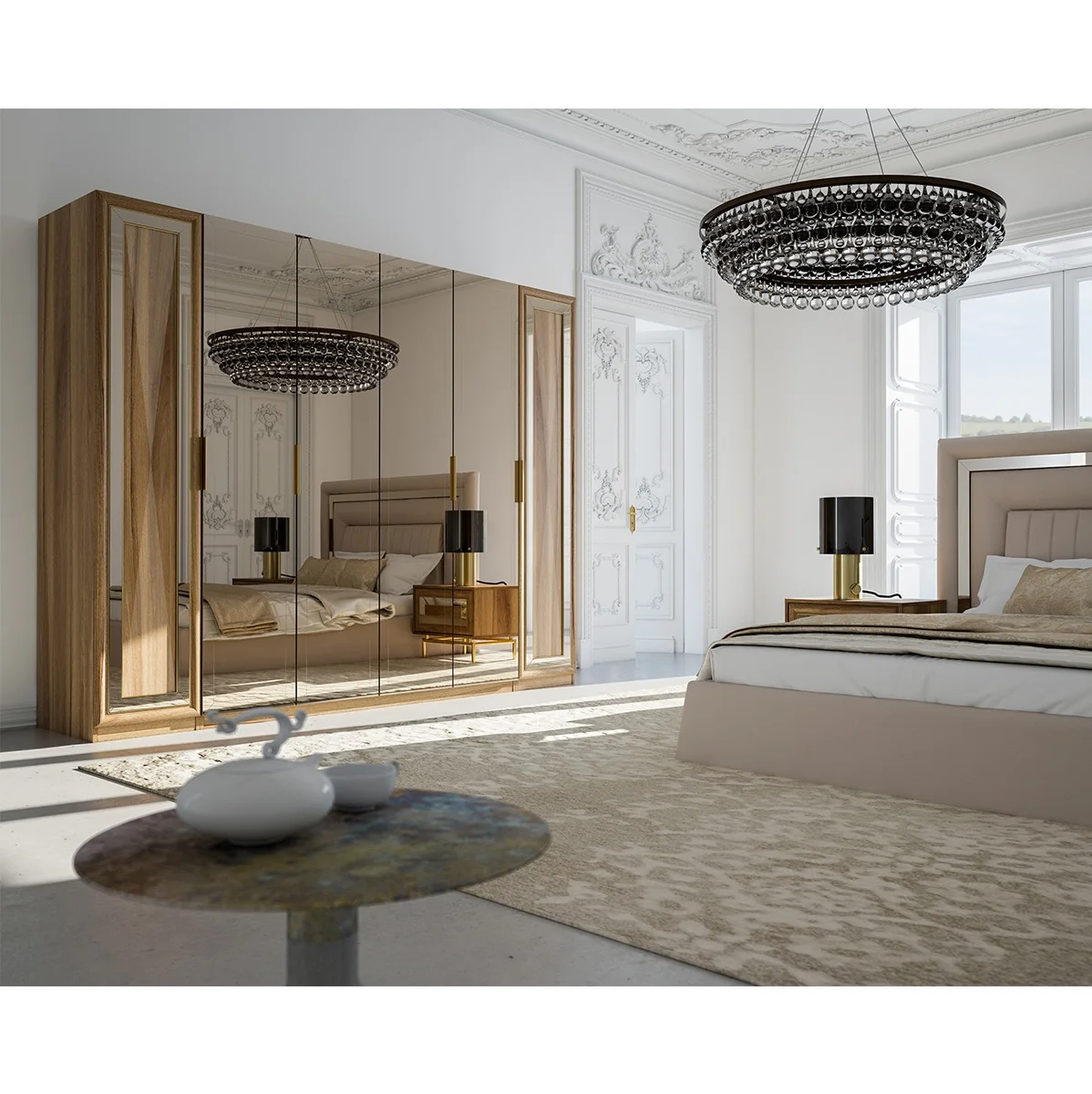 az- Fashion Fabric Foldable and Extendable Wardrobe for Bedroom and Living Room Furniture Modern Luxury Design Customized Color