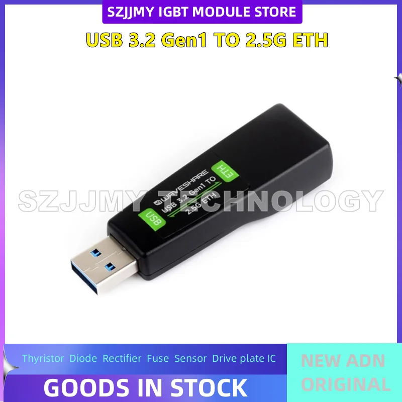 

USB to 2.5G Ethernet port converter module RTL8156B chip plug and play high-speed low latency NEW ORIGINAL IN STOCK