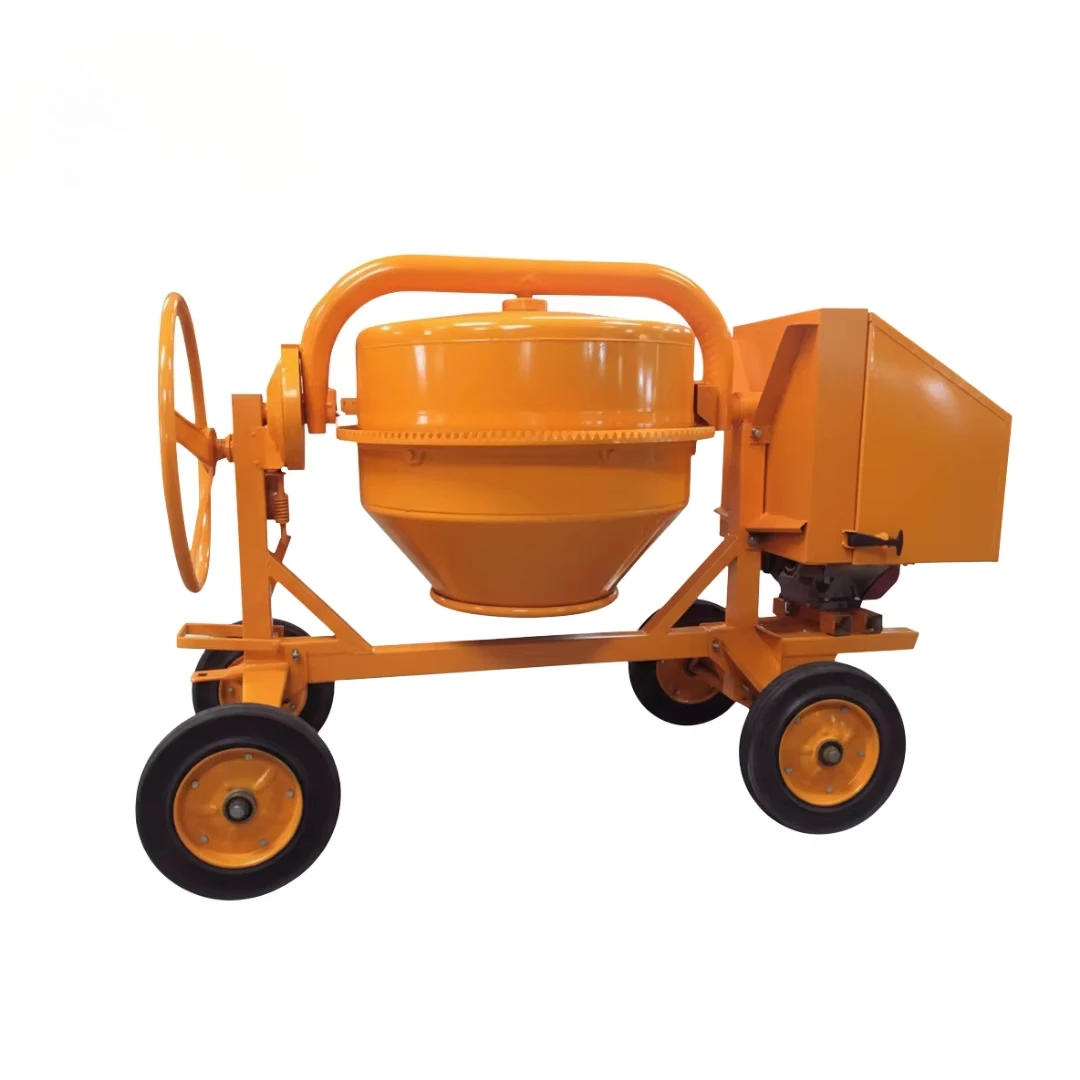 Hydraulic Concrete Mixing Drum 220V Electric Cement Mixer Barrel Hydraulic Drive Portable Concrete Mixer for Sale Customized