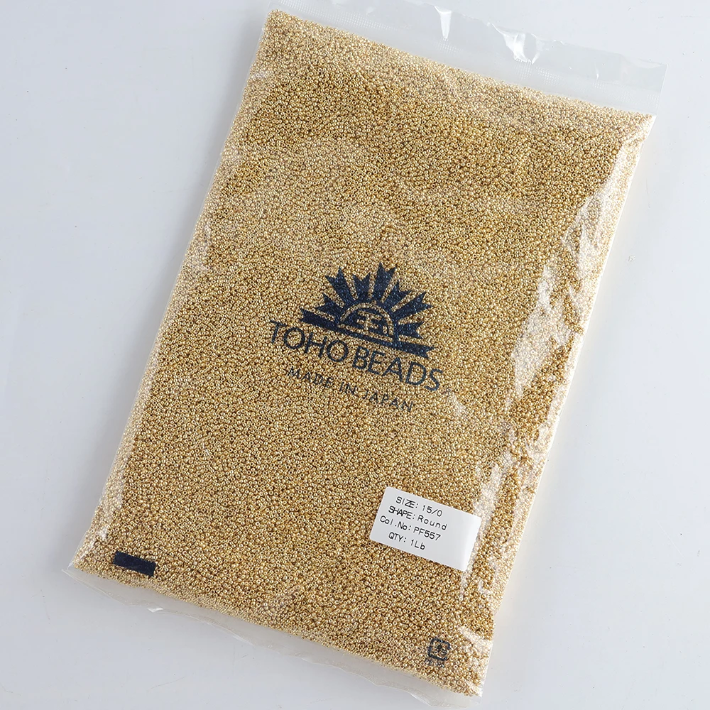 Imported from Japan 15/0 metallic TOHO beads 450g packaging jewelry accessories DIY enthusiasts' first choice