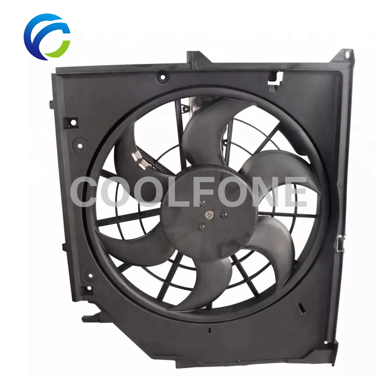 Radiator Electric Fan for BMW E46 316i 318i 318ti 320i 323Ci 325Ci 325ti 328i 330i 330xi 17117561757 17117525508 64546988915