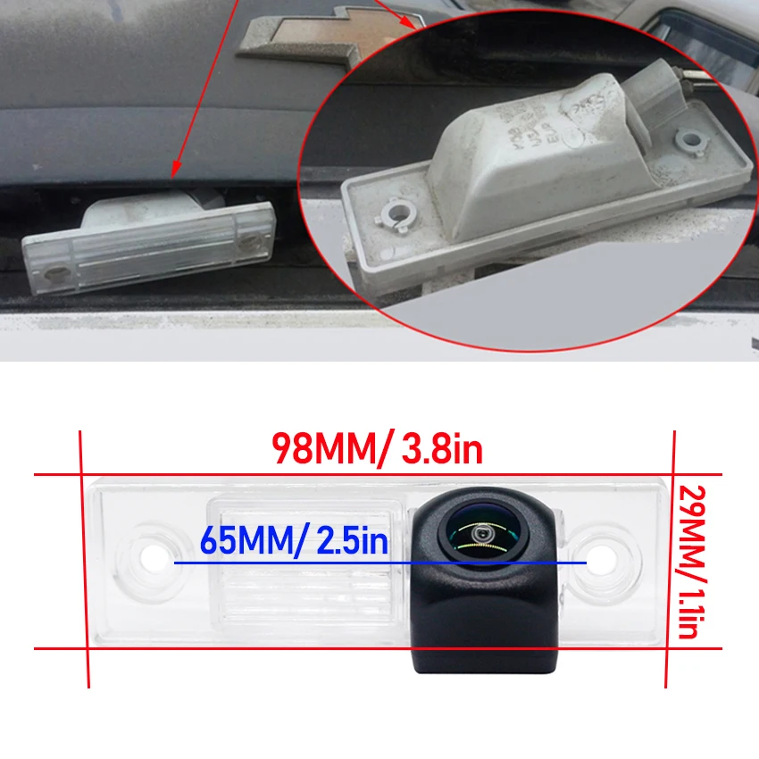 Rear View Rear Camera For Chevrolet Spark GT 2010 2011 2012 2013 2014 2015 2016 2017 2018 2019 HD Night Vision Parking Camera