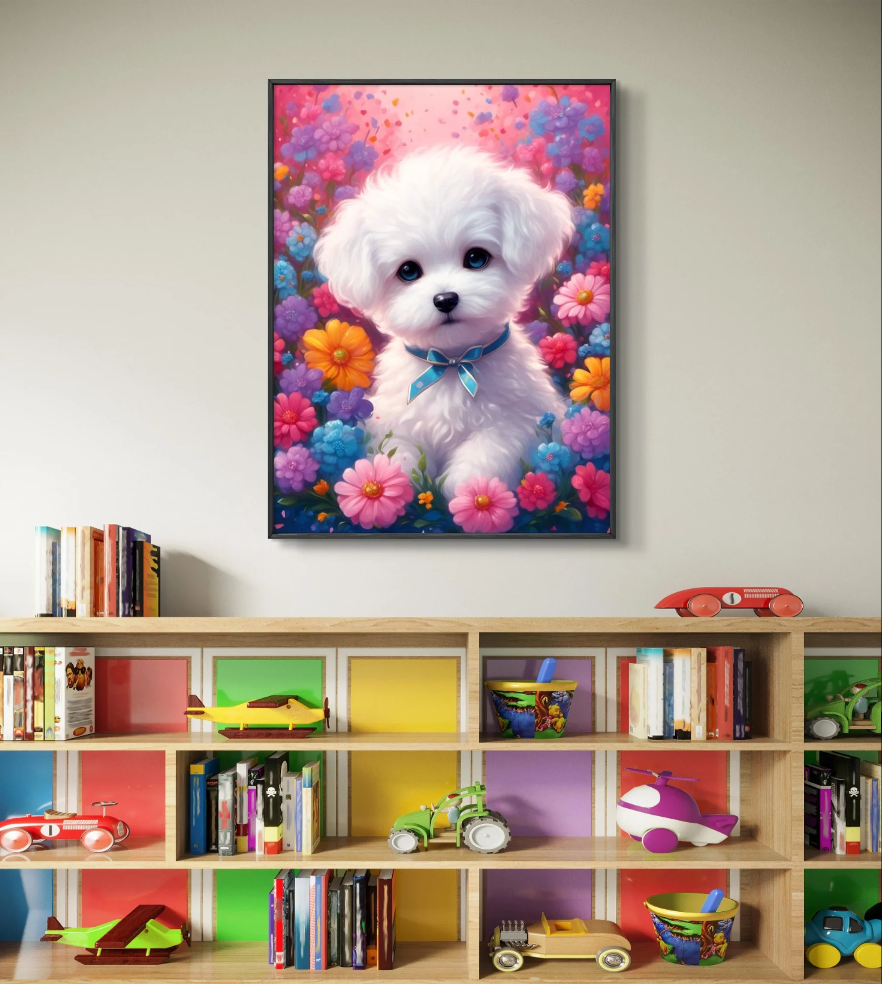 Bichon Frise 5D Diamond Painting Cute Bichon Pet Dog Diy Diamond Embroidery Cross Stitch Handmade Child Gift Home Wall Art Decor