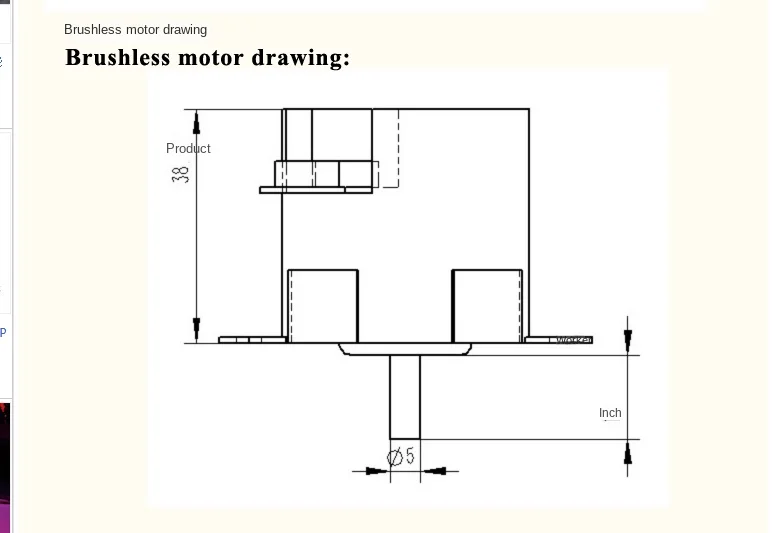 Photo elektrischer 70mm/95-mm-Encoder mit bürstenlosem 12-V-Motorträgheitsschwungradmodul für das DIY-Kit des Roboter-Ausgleichs roboters stm32 – Detail 4