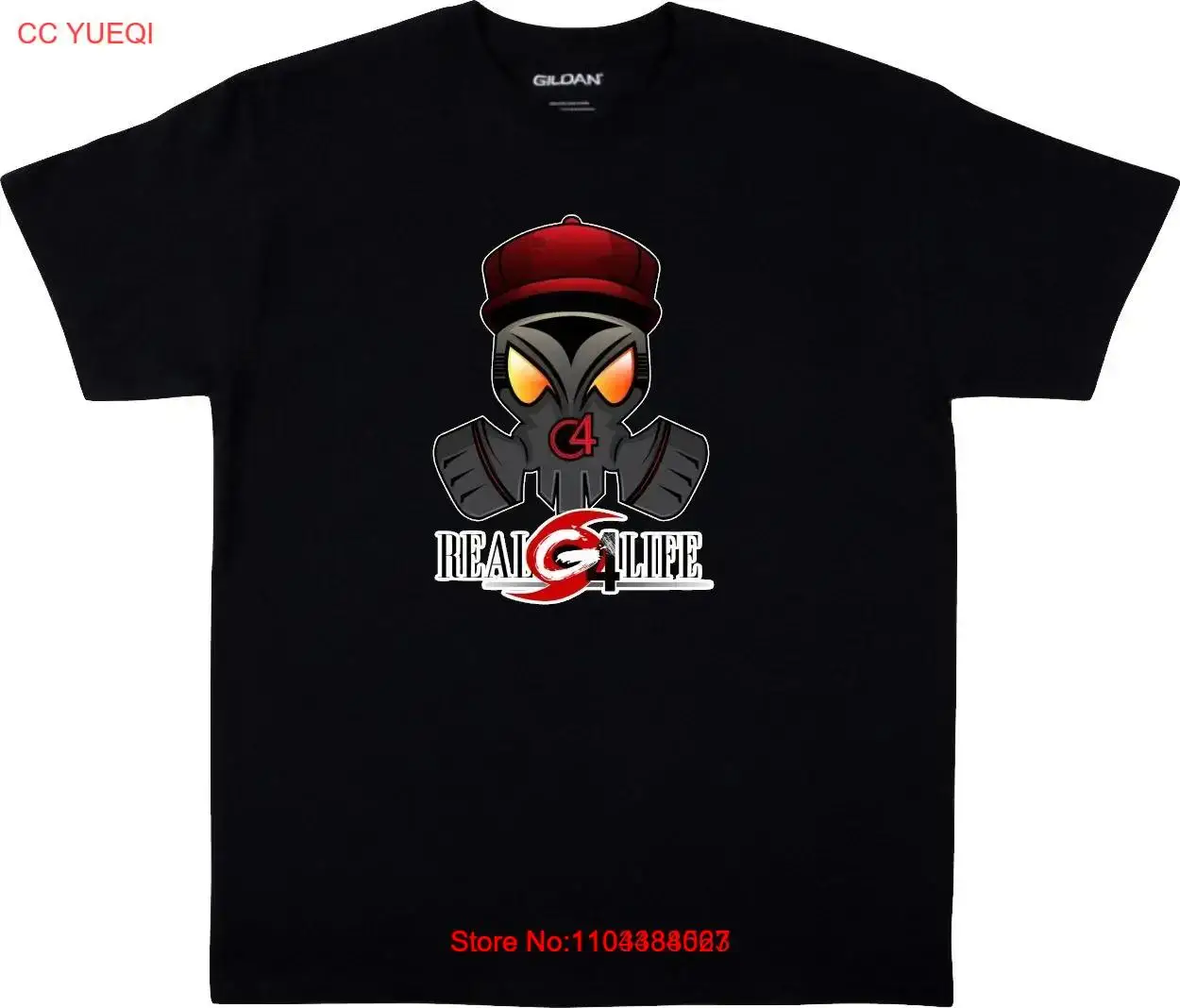 Real G4 Life T Shirt Black or White long or short sleeves