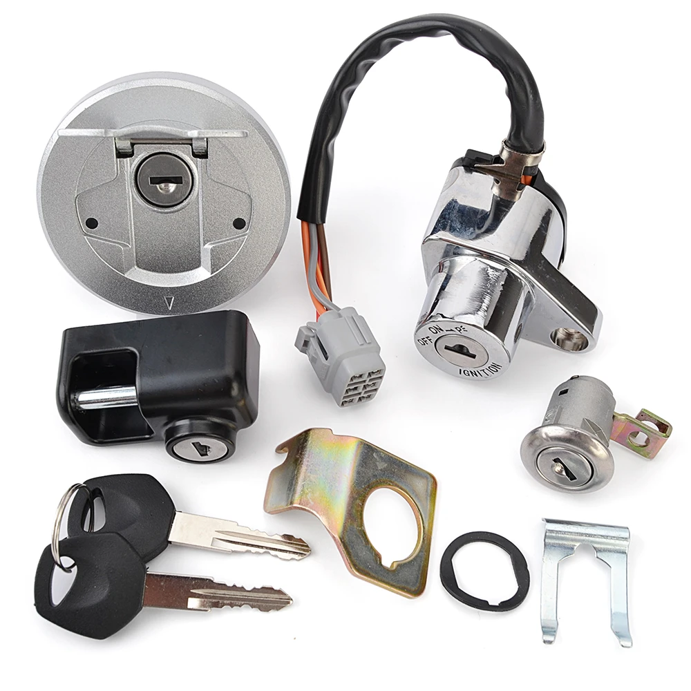 Ignition Switch Fuel Gas Cap Seat Lock Set for Suzuki Intruder M1800R Boulevar M109R 37000-49891 37000-50810 37000-48Y10