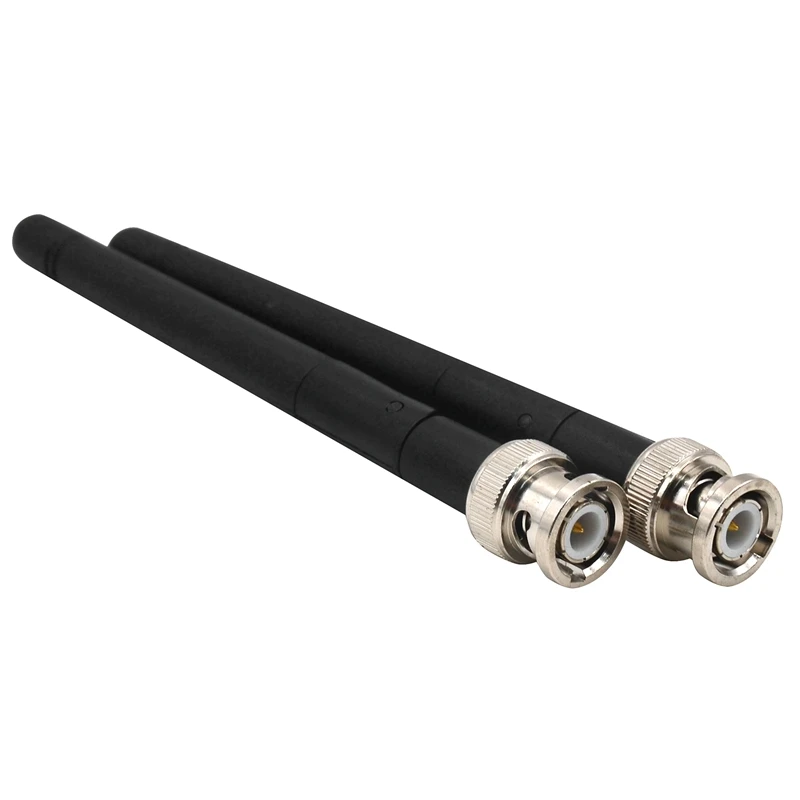 A99E-2PCS UHF Antenna With BNC Connector Fit For Sennheiser EW100 EW300 EW500 G3 Receiver