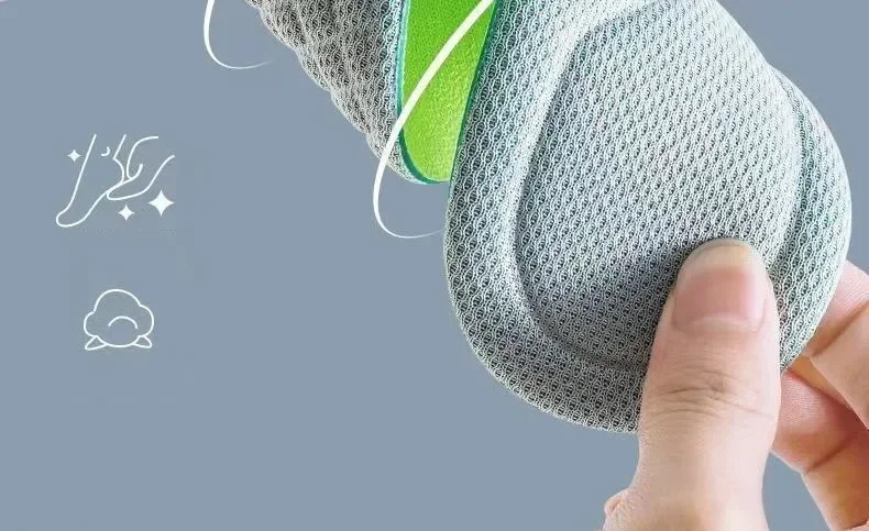 Sportliche Fußgewölbe-Einlagen für Schuhe, schweißabsorbierend, atmungsaktiv, geruchshemmend, weiche Schuhpolster, Schuh-Einlagen für Damen und Herren. – Detail 9
