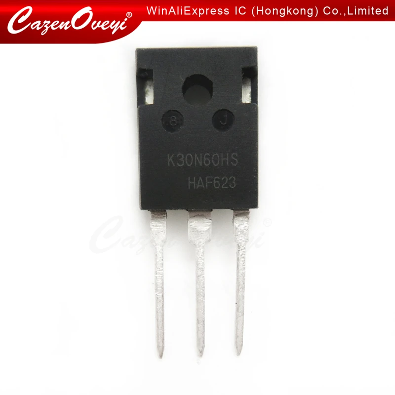 5pcs/lot K30N60HS K30N60 SKW30N60 SKW30N60HS IKW30N60HS 30N60 TO-247 In Stock