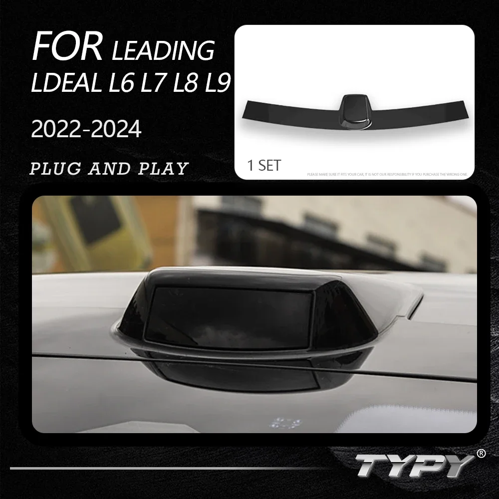 TYPY For Leading ldeal L6 L7 L8 L9 2022-2024 Car Lidar Decorative Cover Laser Radar Protective Cover Trim ABS Accessories