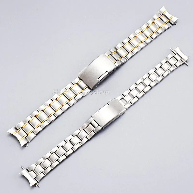 Stainless Steel Watch Strap Metal Wristband 20mm 22mm Watch Band Universal Replacement Bracelet for Men Woman Watchbands