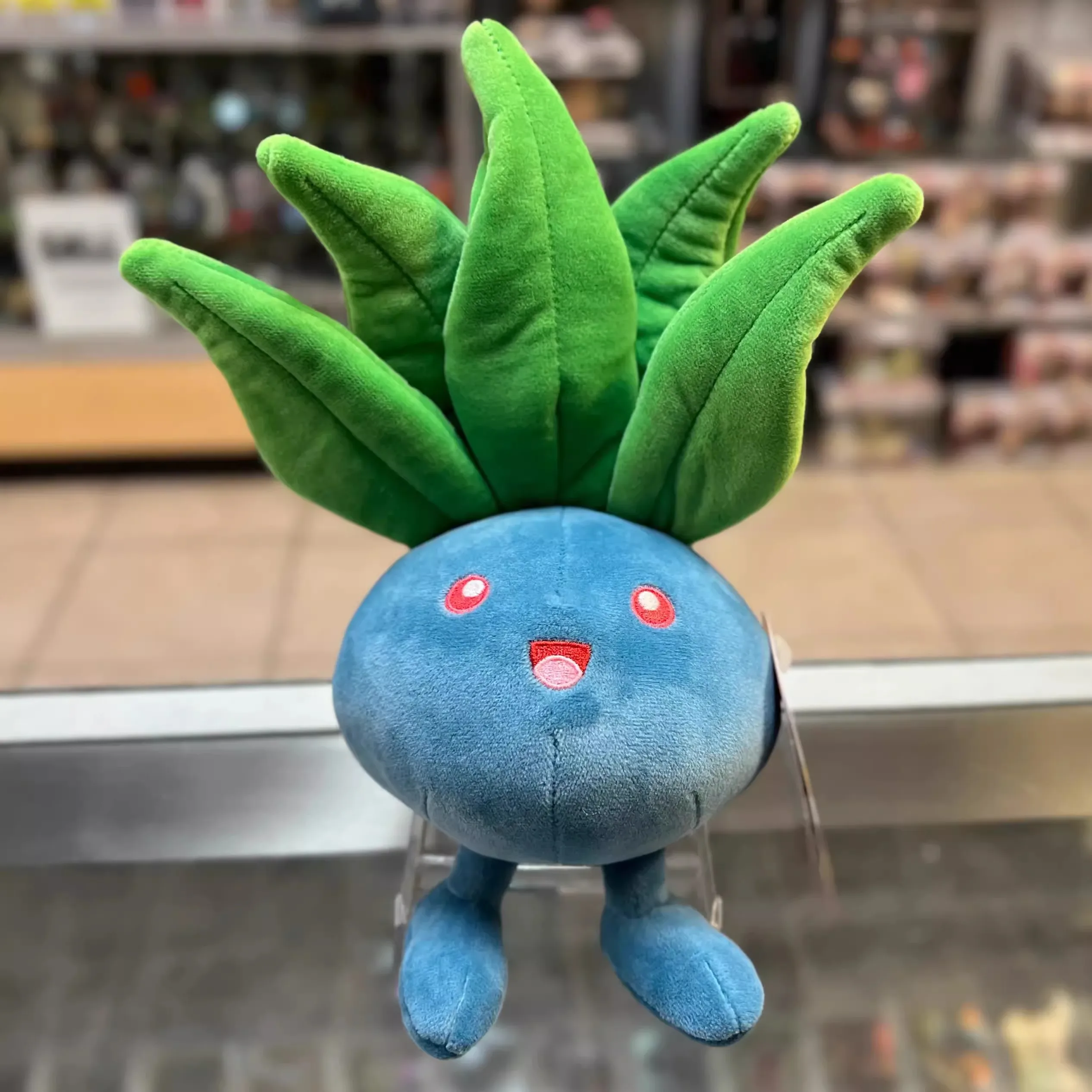 

Hi-Q оригинальные аниме игры pokemon Fit Oddish мягкая плюшевая игрушка кукла подарок для ребенка