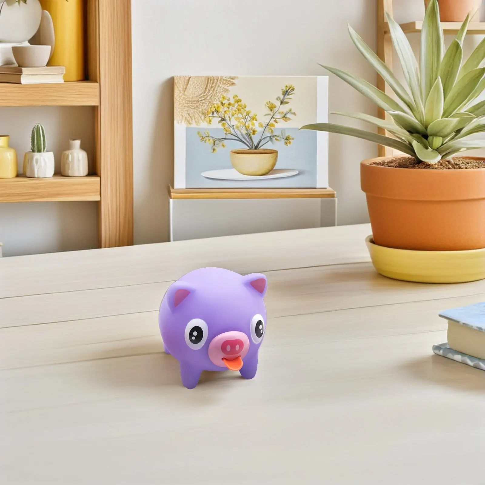 

Cute Squeaky Bunny Stress Relief Animal Shape Sensory Squeeze for Kids Anxiety Decompression Plaything