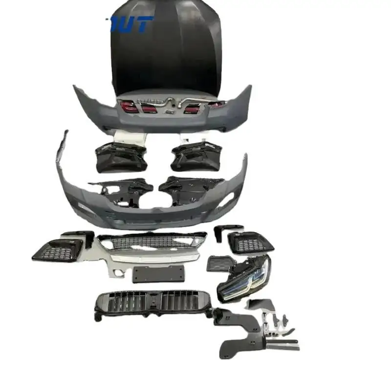 

STANDOUT Car Spare Parts Modified parts head light front bumper boby kits Forx5f15 e46 e36 e83 w221 w204 w212 w164 G38