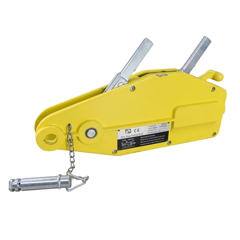 

Factory Heavy Duty Hand Winch Iron Wire Rope Pulley Machine For Sale Lifts For Cars