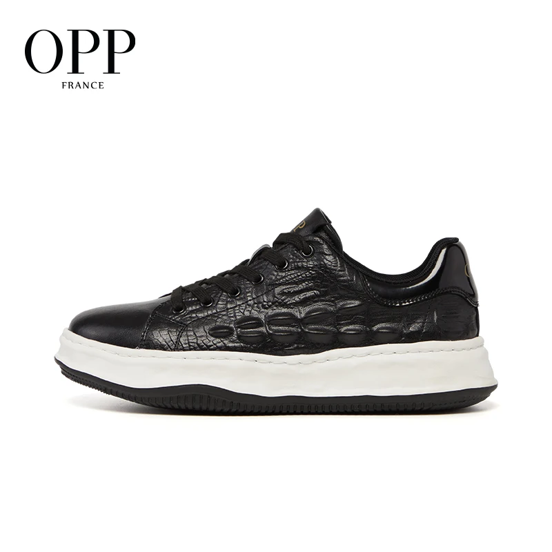 

OPP 2023 New Male Tenis Luxury Designer Shoes Mens Casual Shoes Platform Shoes Crocodile Pattern Design Running Shoe for Men