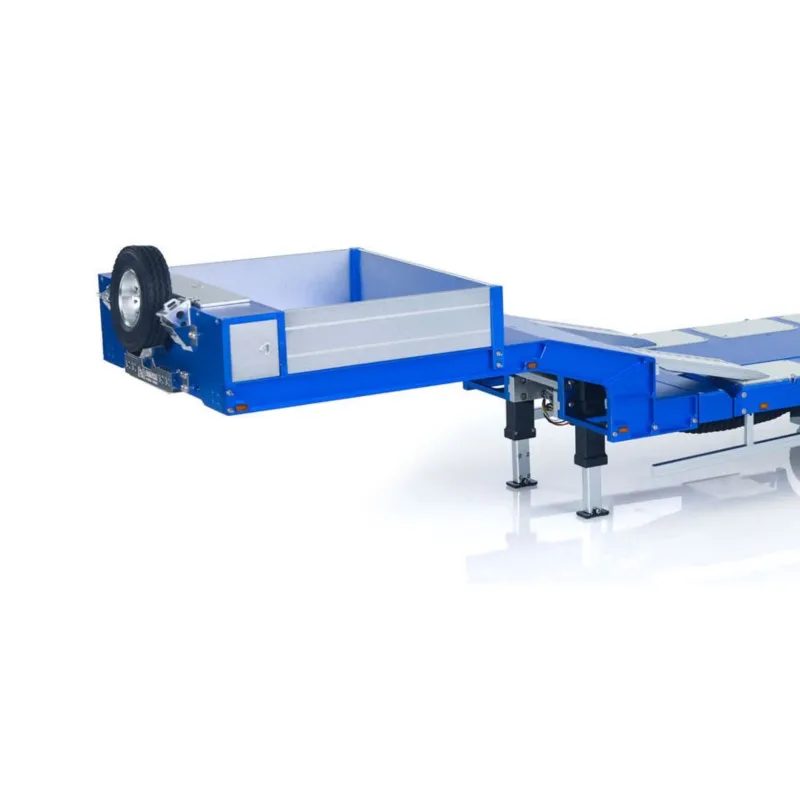 

Metal Heavy 4Axle Steering Trailer 1/14 Degree 997 V2 Adjustable Length Width For TAMIYA 56379 Remote Control Tractor Truck Toys