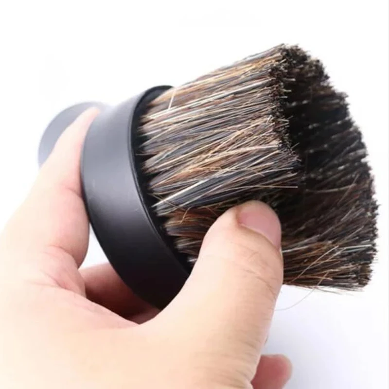 2.5cm Long Horse Hair Round Brush+Vacuum Cleaner Converting Adapter 32mm to 35mm vacuum tool for European version vacuum cleaner