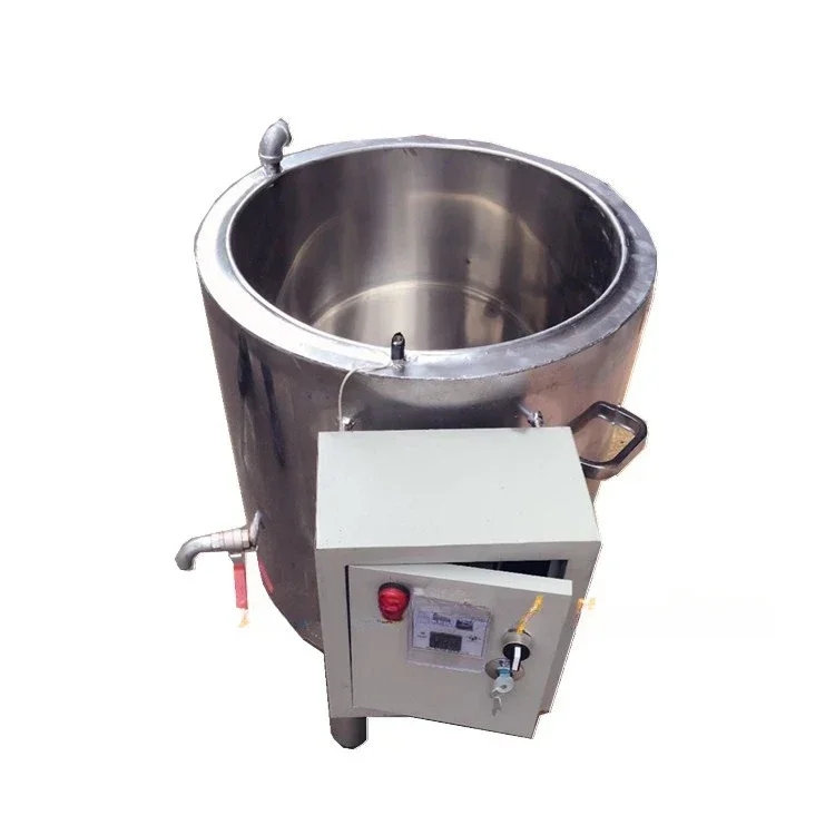 25kg Capacity Beeswax Melting Pot Electric Heating New Industrial Stainless Steel Paraffin Wax Tank