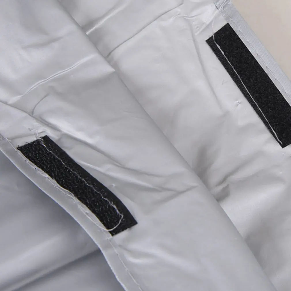 غطاء دراجة نارية العالمي في الهواء الطلق الأشعة فوق البنفسجية حامي كل موسم مقاوم للماء دراجة المطر الغبار موتور سكوتر غطاء رمادي