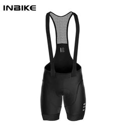 INBIKE Men Plus Size Cycling Bib Shorts Bicycle Clothing Man 3D Padded Pants Back Mesh Breathable Reflective Road Bike Leggings