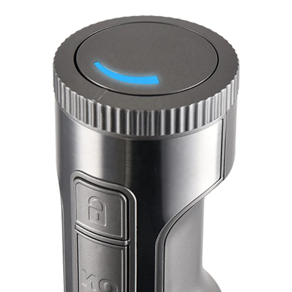 

4-in-1 Handheld Blender Variable Speed Control With 304 Stainless Steel Mixing Rod Child Safety Lock For Household Use