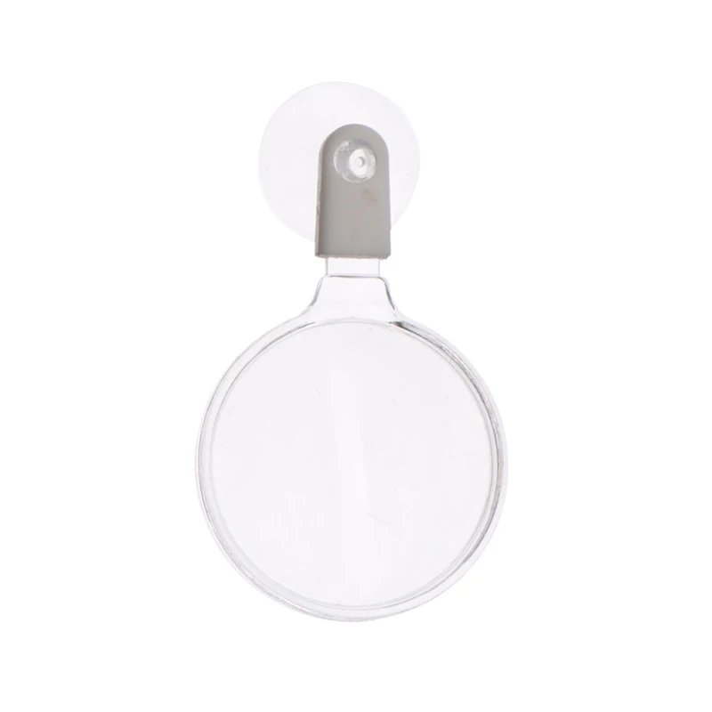 Small Animal Plant Aquarium Equipment Aquarium Magnifier Acrylic Suction Cup Viewer Fish Tank Viewer Magnifying Glass