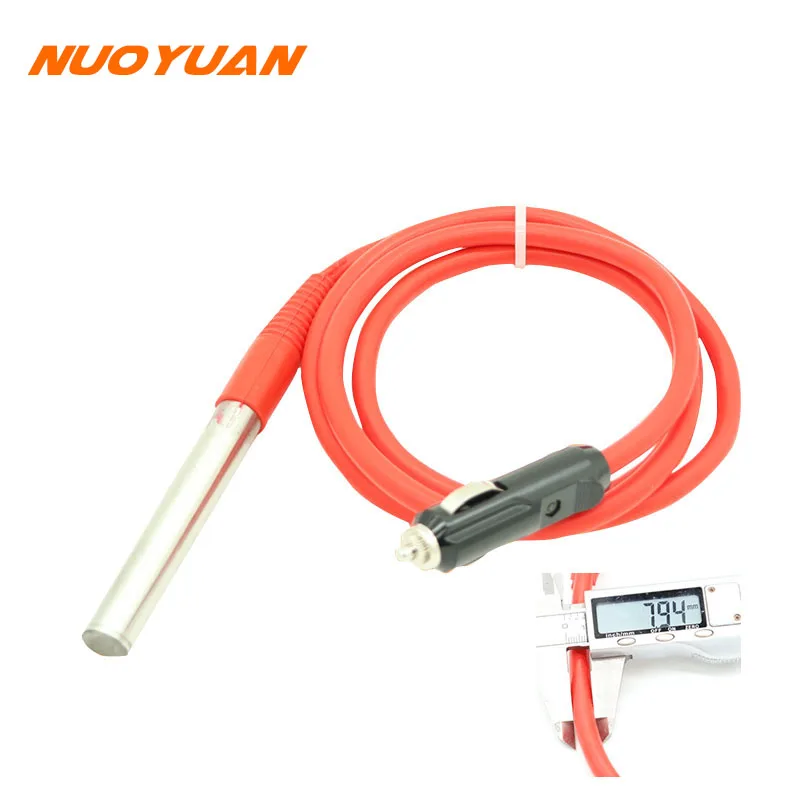 12V Water Heater Boiler 24v Cartridge Heater 100w/200w 16x100mm DC Immersion Heater for Car/Truck