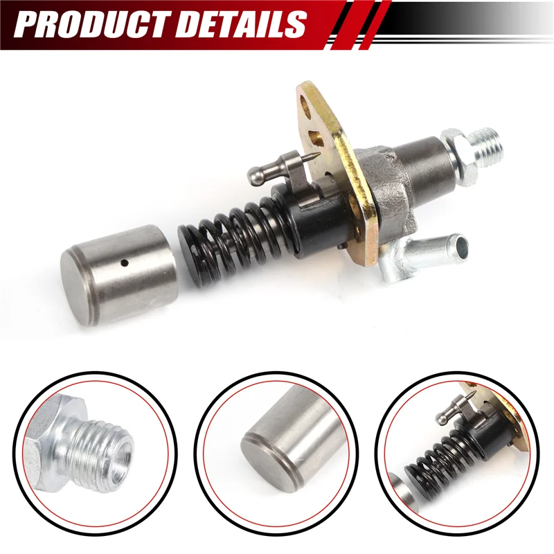 プロモーション！ 186F 燃料噴射ポンプ用電磁弁なし 186 186F 10HP エンジンオイルポンプ耕運機アクセサリー