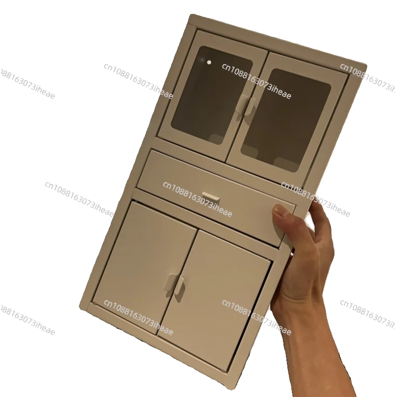 Mini doll small furniture small file cabinet BJD doll jewelry box table