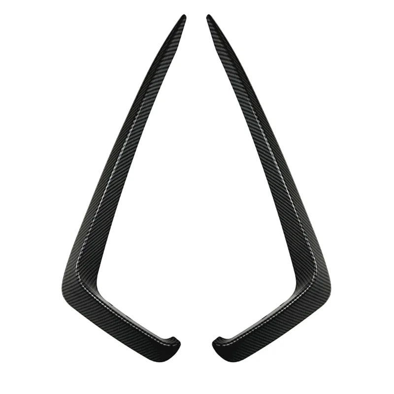 

2 шт. передний бампер автомобиля, сплиттер, спойлер, декоративные накладки, противотуманные фары Canard для VW Jetta MK7 2019-2021-A61E