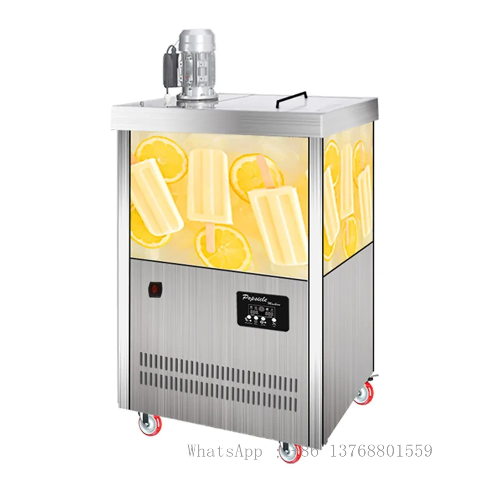 

Commercial Catering Electric Ice Cream Stick Stainless Steel Popsicle Machine For Beverage Factory 10000w