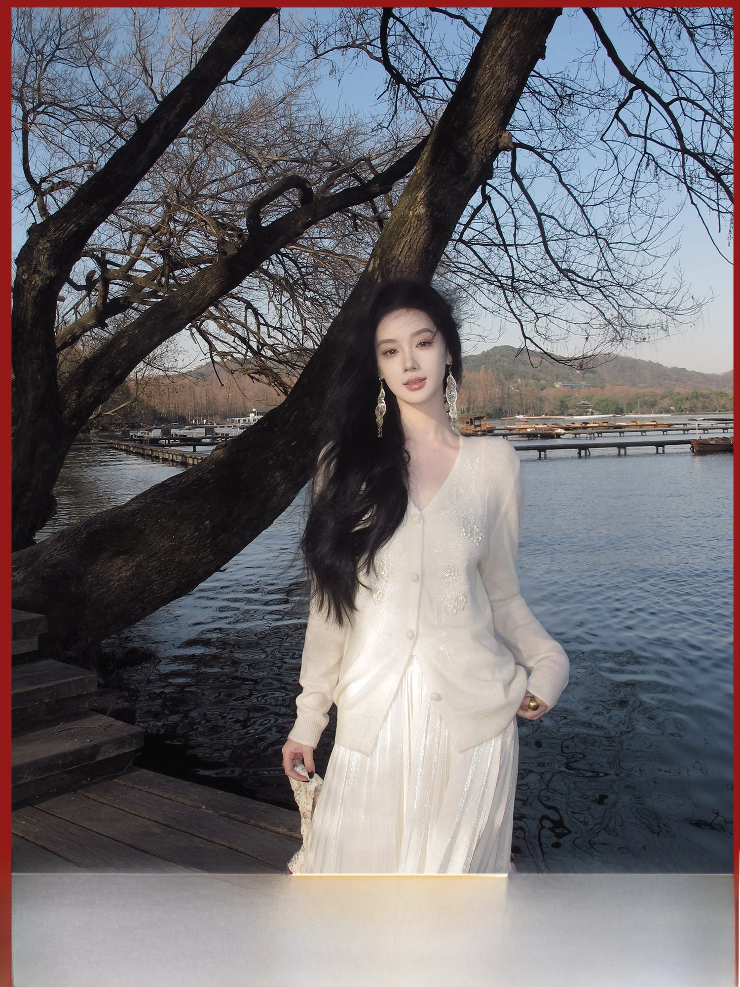 

Limited Time White Woolen Open Cardigan for Women Non-Issues Quali Refund Not Available Brand New Condition Spring 2026