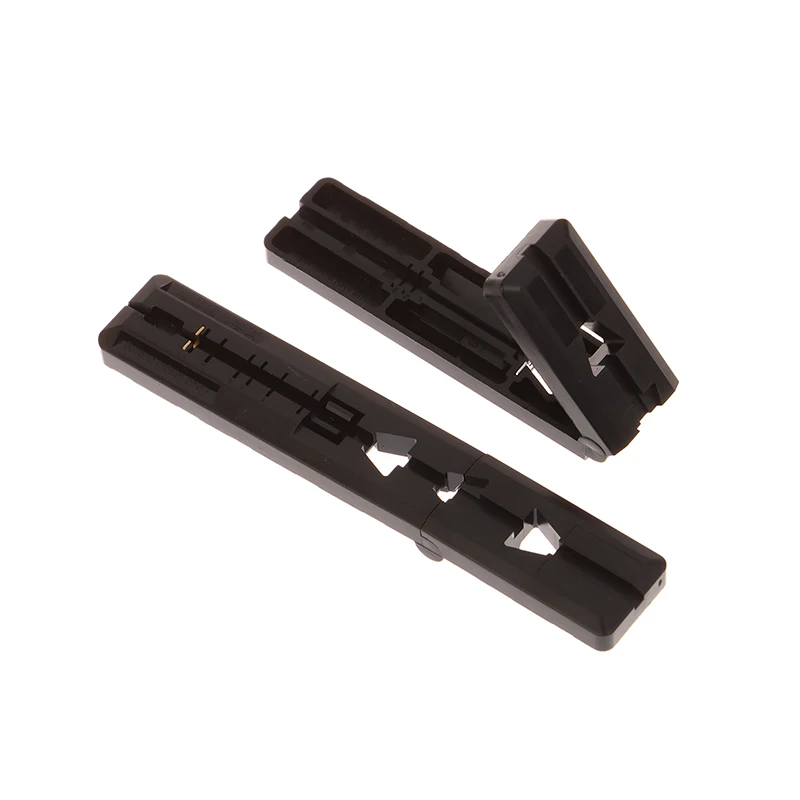 1/4Pcs Lightweight Integrated Folding Fiber Optic Cable Stripper 2 In 1 Guide Rail Cold Connection Tools