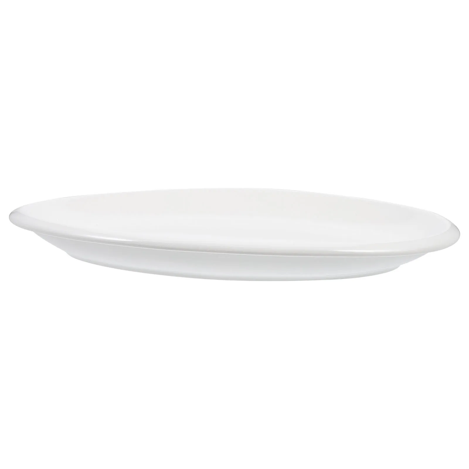 

Ceramic Fish Plate Sturdy Heat Resistant Steamed Household Dinnerware Serving Plates for Bbq Vegetables