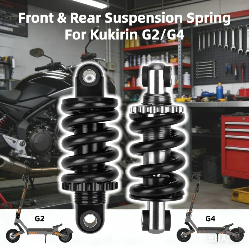 

G2 G4 Durable Front Suspension Spring for Kukirin Kick Scooter Accessories Shock Absorber High Cushioning Shock Damping Escooter