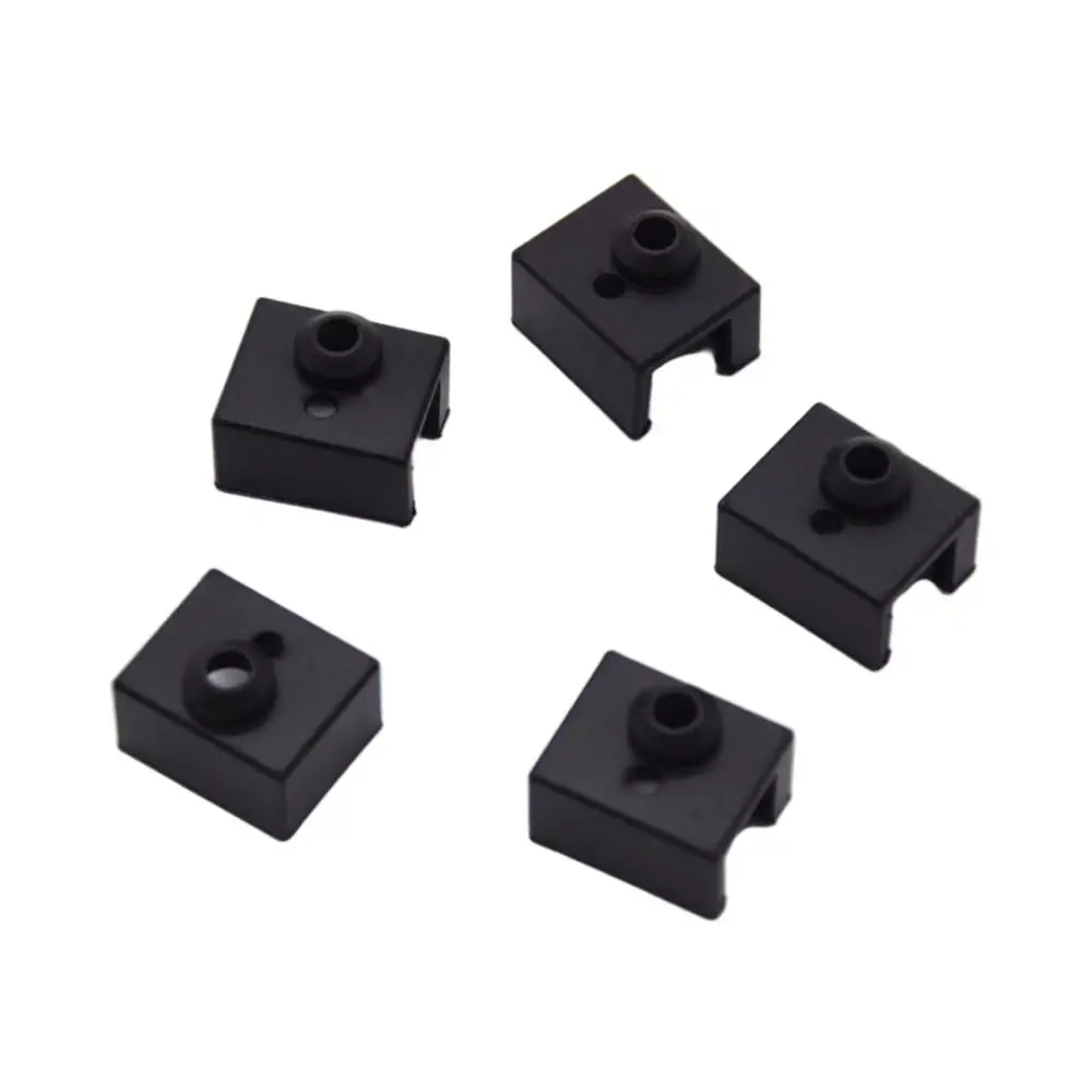 5Pcs/Lot Heater Block Silicone Cover Sock Heat Insulation Case For Sprite Extruder Ender-3 S1Plus/Ender 3S1/Ender-3 S1 Pro