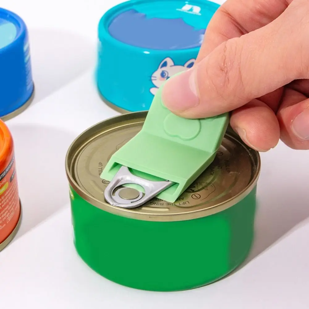 

5pcs Cat Paw Cat Food Can Opener Colorful 3D Printing Can Opener Tool Tin Opener Household Products Pet Corkscrew Cat