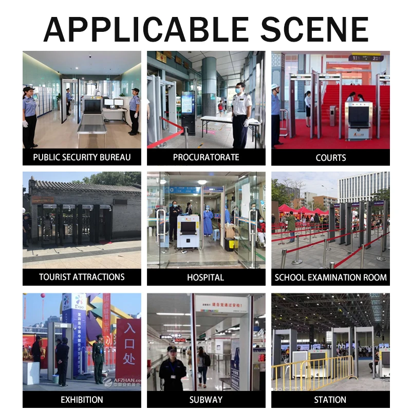 เครื่องสแกนกระเป๋าเดินทางด้วยรังสีเอกซ์ MD-10080D สำหรับการรักษาความปลอดภัยสนามบิน เครื่องตรวจจับสัมภาระ ผลิตภัณฑ์รักษาความปลอดภัยและป้องกันอื่นๆ เครื่องสแกนกระเป๋าเดินทาง