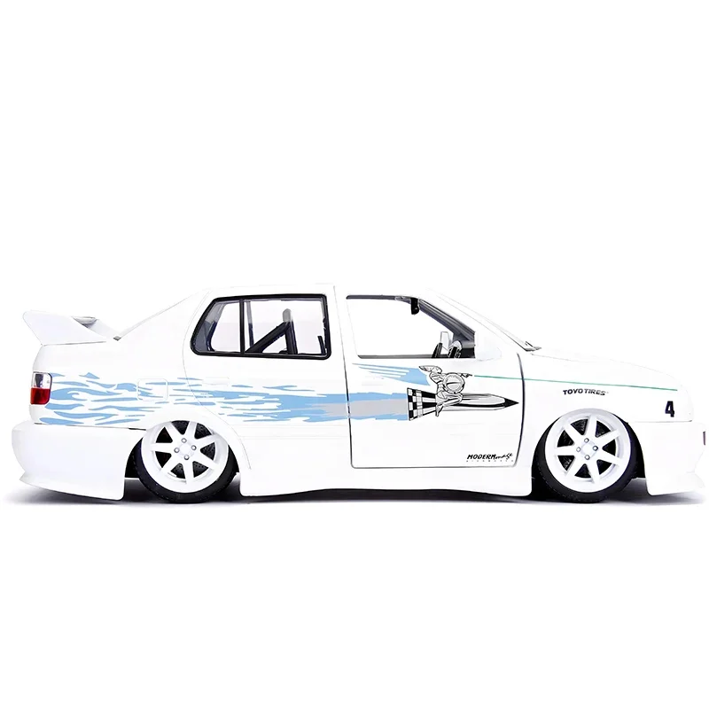 جادا 1:24 سريع وغاضب جيسي VW جيتا سبيكة سيارة Diecasts ولعبة المركبات نموذج سيارة مصغرة مقياس نموذج سيارة للأطفال