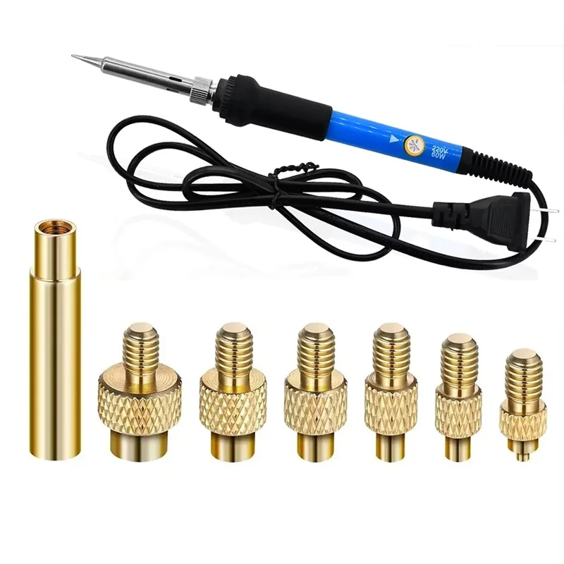 Brass Hot Melt Insert M2 M3 M4 M5 M6 M8 Implant Machine Copper Nut Thermal Conduction Implant Heat Insertion 3D Printer Plastic