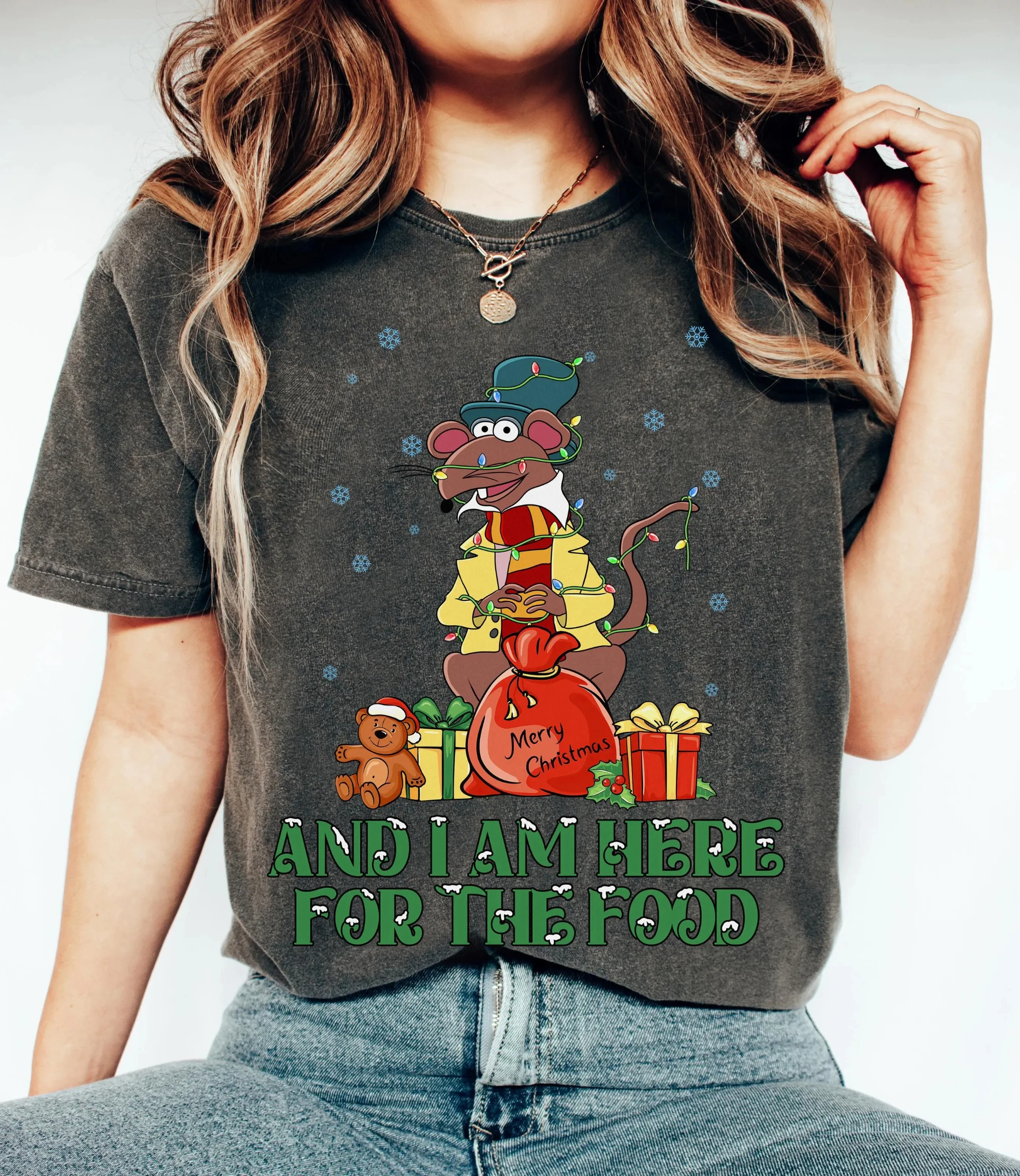 

Disney Muppets Christmas Carol Shirt, Gonzo and Rizzo Christmas Lights Shirt, Christmas Couples T-shirt, Disneyland Family Shirt